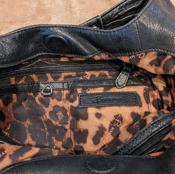 Black Leather Pocketbook - Picture 3 of 3